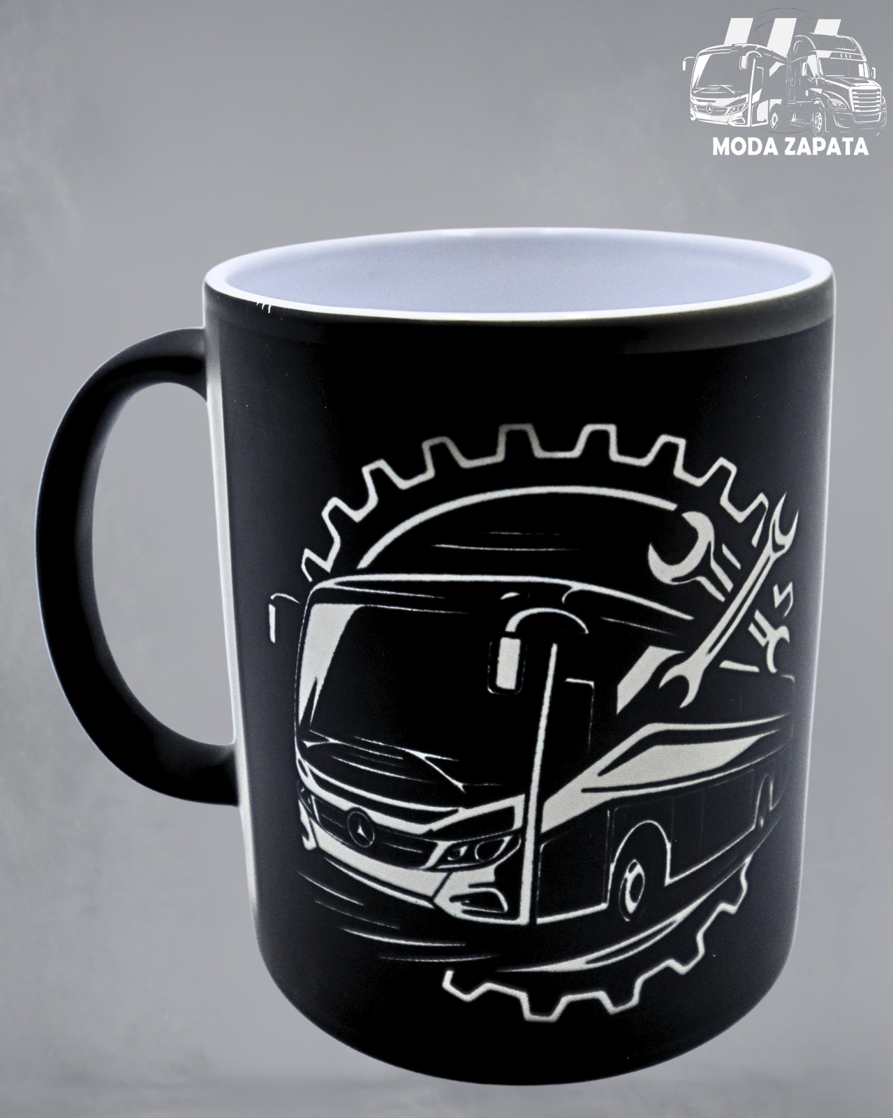 Taza Mágica Elaborada En Céramica Para Sublimación Con Acabado Mate Que Al Entra